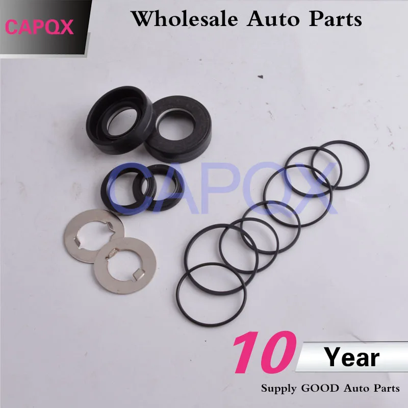CAPQX Power Steering Repair Kit Gasket Kit Power Steering Gear For Odyssey RB1 K24A6 2005 2006 2007 2008 OEM# 06538-SFE-003