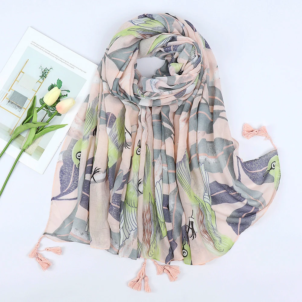 Рисунок 5 - 2023 роскошный женский шарф с чернильным