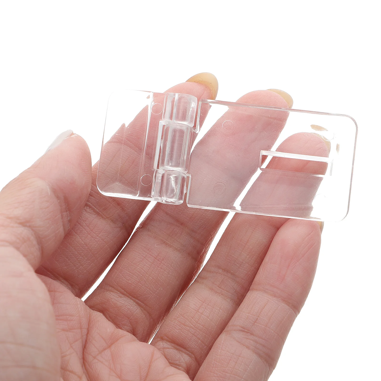 10pcs Acrylic Hasp Buckle Clear Latch Hasp Lock Latch Buckle for Jewelry Boxes