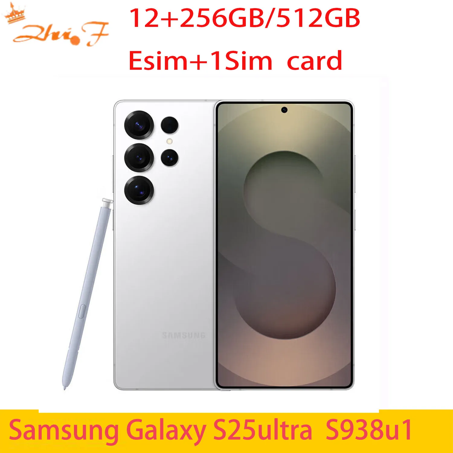 Samsung Galaxy S25 Ultra S25U S938U1 S938B/DS 12GB RAM 256/512/1TB Snapdragon 8 Elite 5000mAh 200MP 6.9
