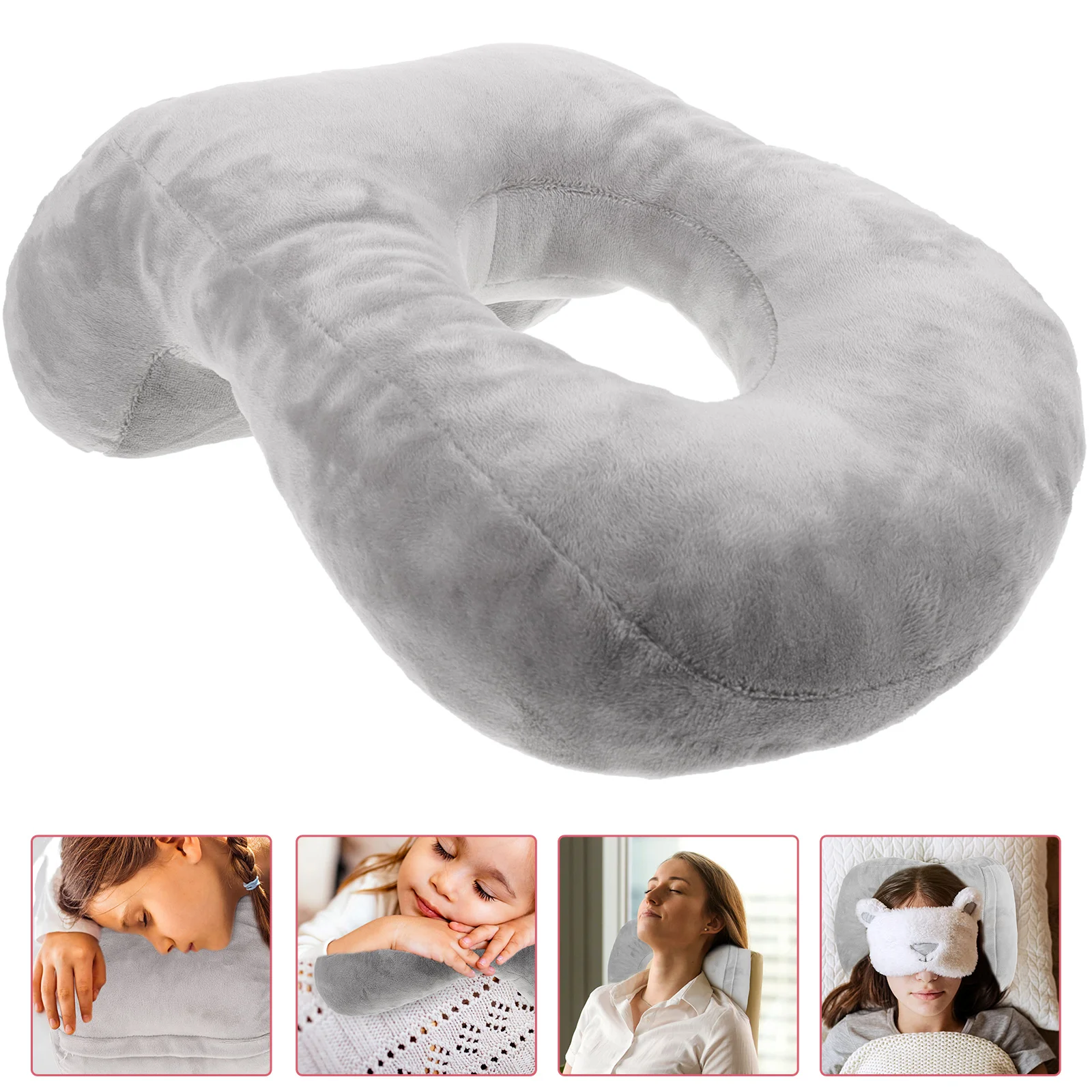 

Airplane Pillow Face Down Pillow Memory Foam Sleeping Pillow Desk Pillow Cushion Travel Pillow