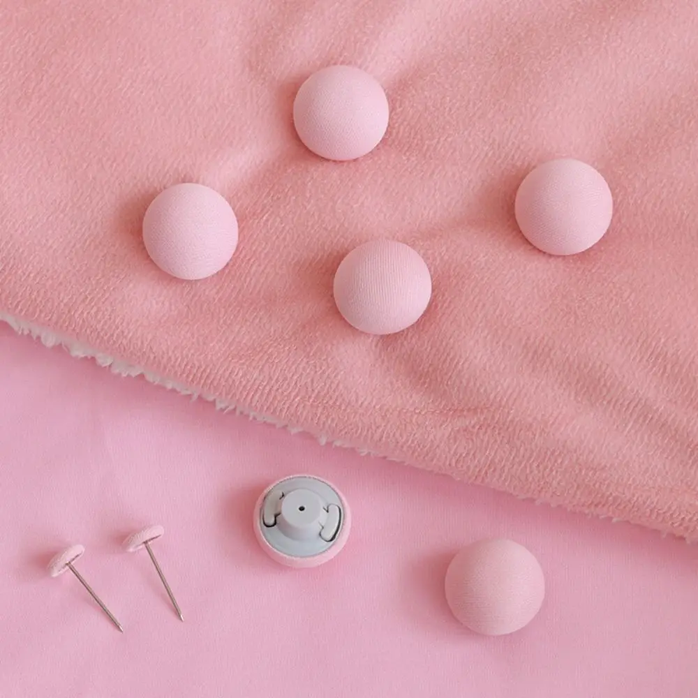 12Pcs Mushroom Duvet Cover Clips Non-Slip Soft Fabric Material Quilt Holder Fixators One-Key Unlock Safe Blanket Buckles 4
