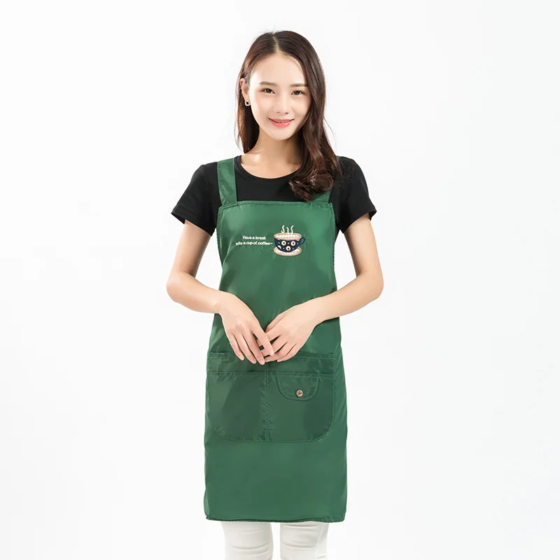 

New Korean Household Sleeveless Apron Waterproof And Antifouling Home Apron For Women Baking Accessories Aprons