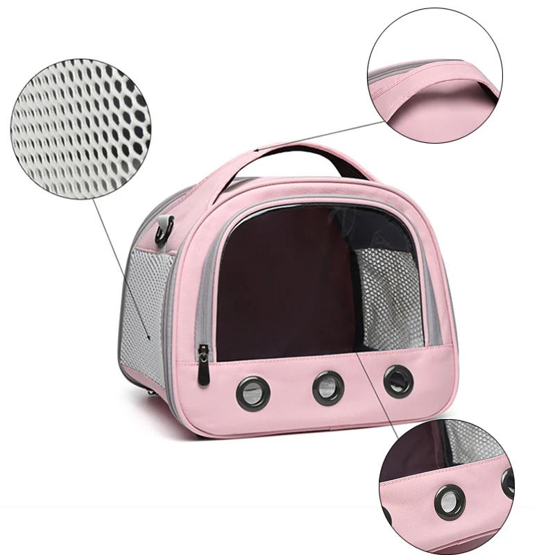 Portable Cat Dog Bird Rabbit Carrier Bag Pet Travel Bags Breathable Mesh Outdoor Tent Carrier Outgoing Pets Handbag pet carrier bag pet bag