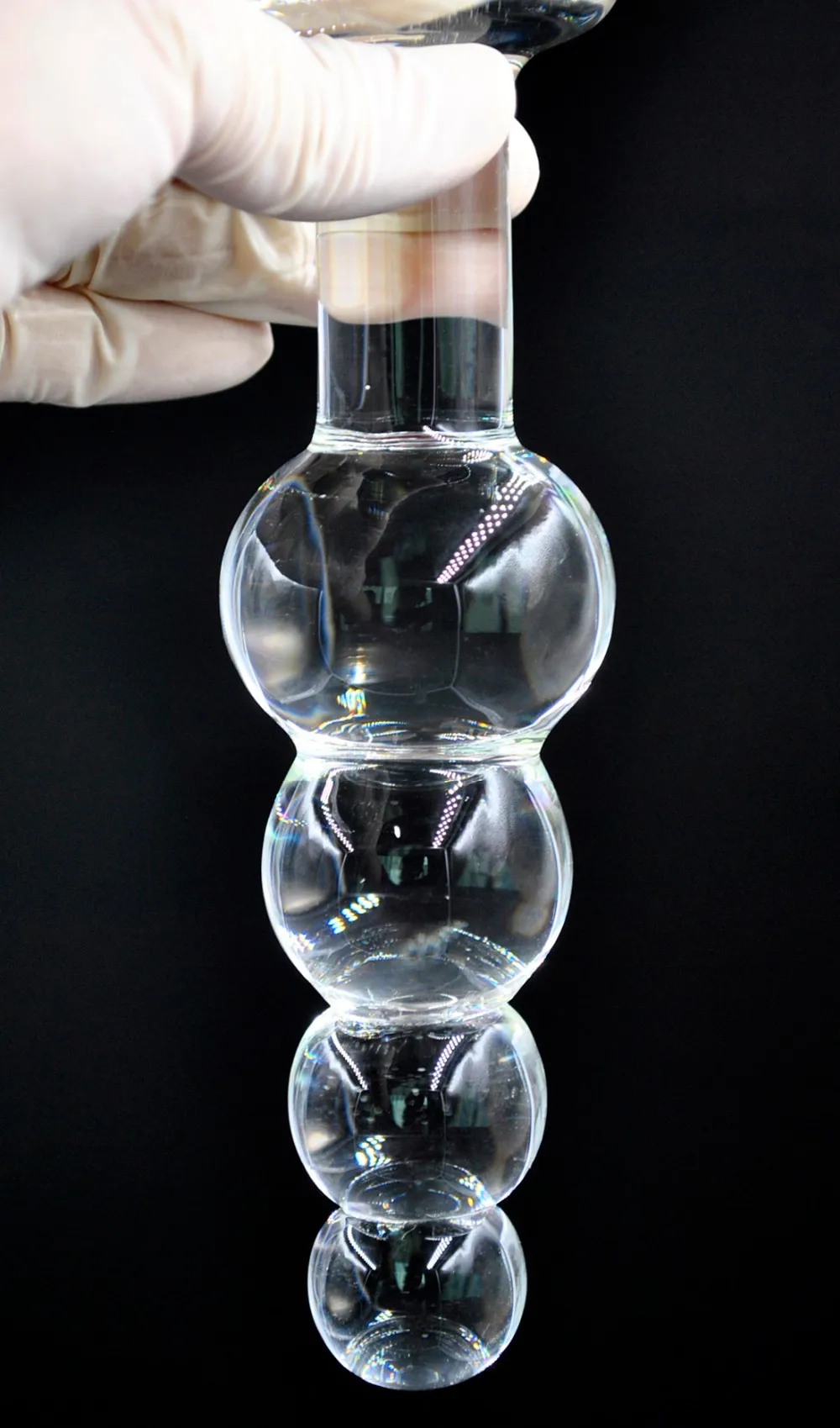 Grandi perline anali in vetro Pyrex, palline grandi, dildo di cristallo, butt plug, cazzo artificiale, masturbarsi_voghion.com