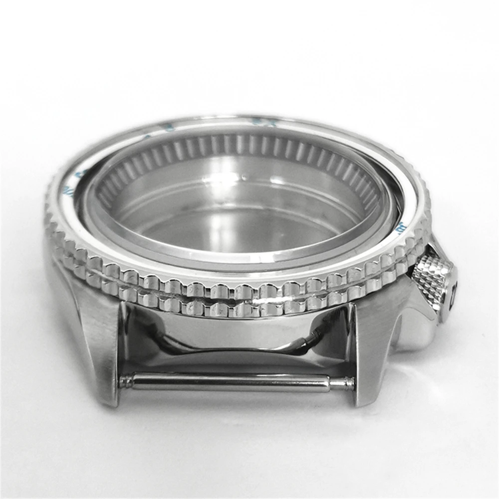 42mmNH35NH34CaseStainlessSteelWatchCaseBezelsBlackInner