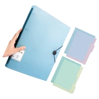 4 Rings Binder 12.59x9.76Inch Hold up 220Sheets Water Resistant for Student Teacher Office Workers Presentation Folder 3