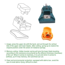  Mini R5 DIY Card Paper Punch Craft Circle Pattern Photo Cutter Corner Rounder Tool Stationery Hand Hole Craft Scrapbooking 