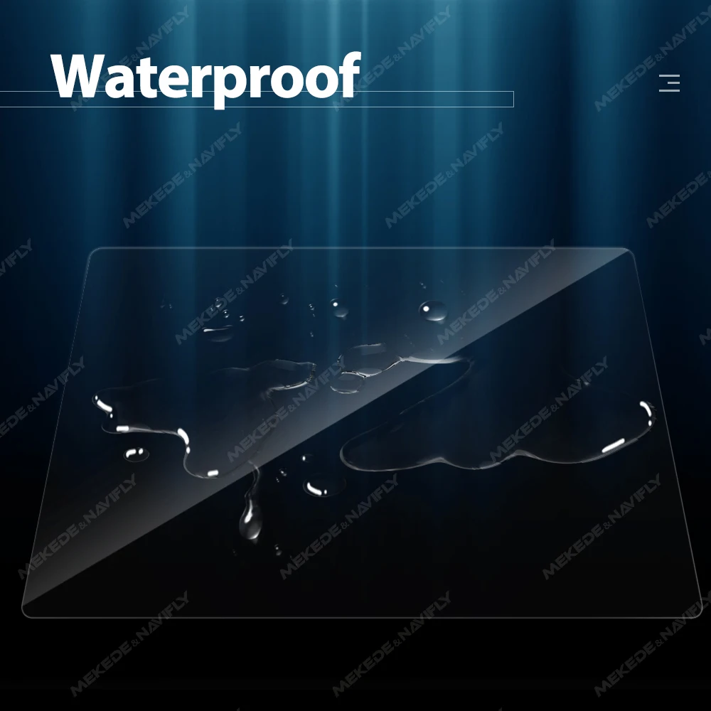 11.5/13inch Tempered Film For DUDU7 DUDU6 Android Car Radio Navigation Head Unit Waterproof Scratch resistant Highly Response