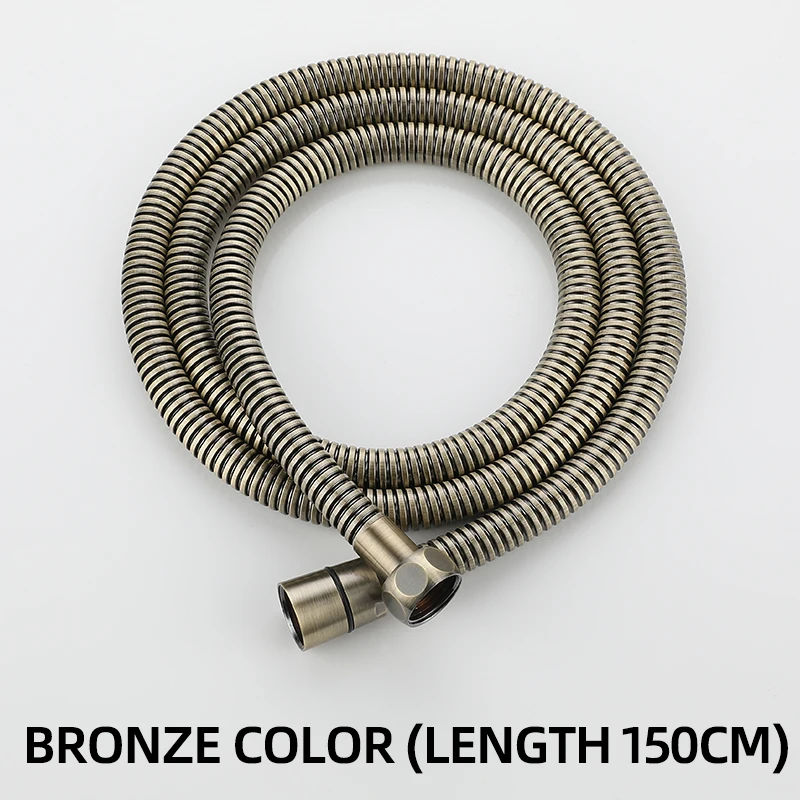 Shower hose plumbing hose stainless steel shower hose 1.5m universal encrypted explosion-proof