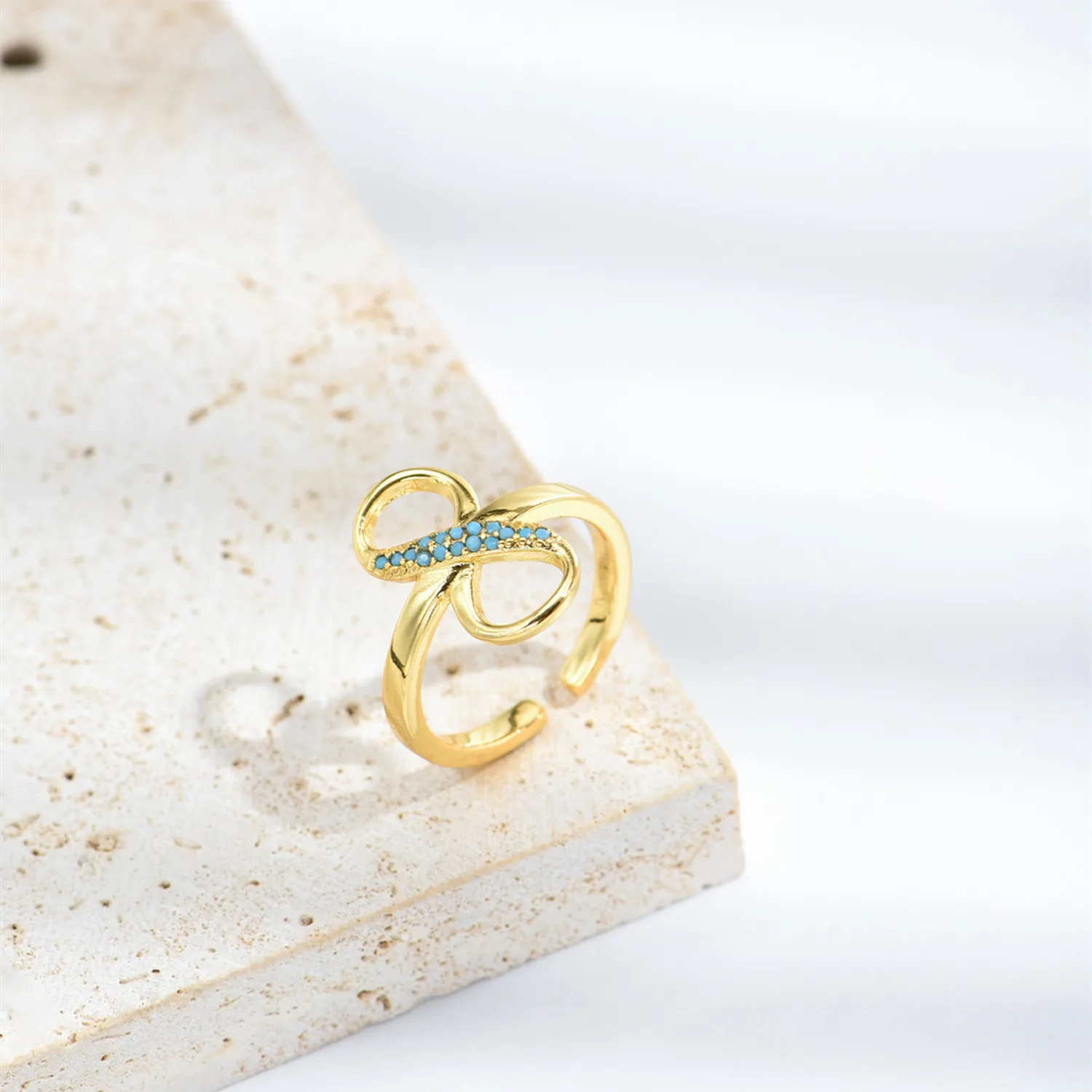2021 INS Color Rainbow Fashion Rings For Women Finger Jewelry Clear CZ Colorful Neon Enamel Open Adjusted Dome Ring