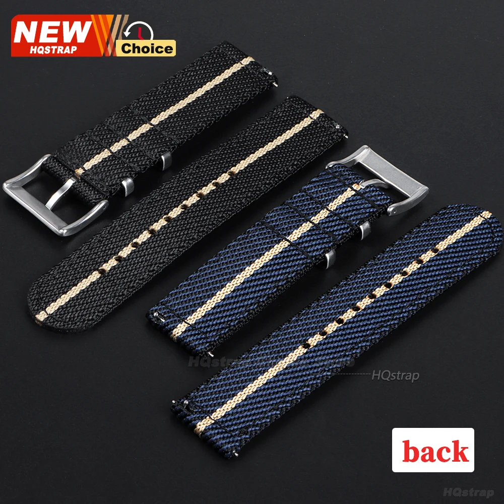 Enhanced Woven Nylon Quick Release Wristband – Durable Military-Style Strap