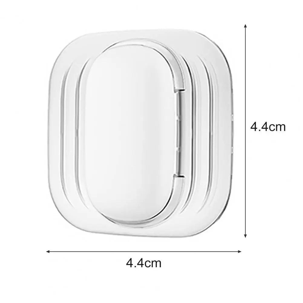 3Pcs/Set Silicone Door Stopper Punching Free Mute Stickers Door Handle Protection Pad Hardware Wall Mat Anti-collision Sticker