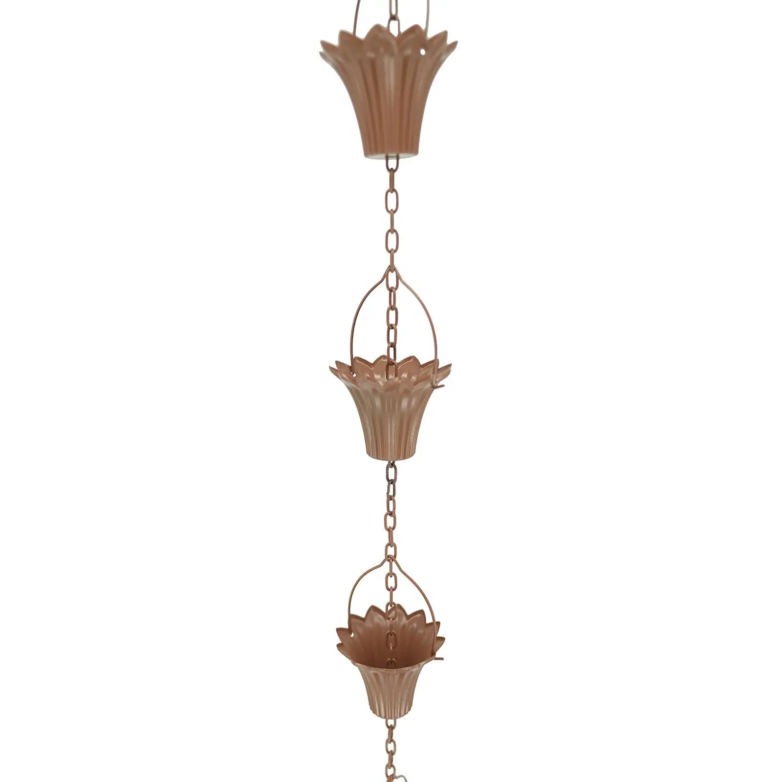 Metal Garden Rainwater Diverter Catcher Chains Rainwater Diverter Gutters Gutters Downspout Replacement Downspout Chain