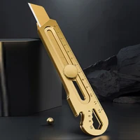 6 in 1 Multifunction Pocket Knife Box Cutter нож 18mm/25mm Stainless Steel Utility Knife Couteau Multi-tool Art Office Supplies 6