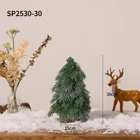 New small Christmas tree PE material encrypted desktop advanced Christmas atmosphere home decoration ins Christmas tree 30cm/60m 6