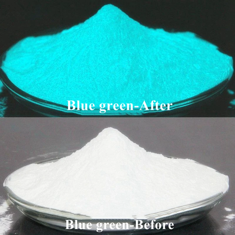 야광 형광 네일 글리터 파우더, 아크릴 수지 파우더, 네일 아트 디자인용 형광 네온 효과 안료