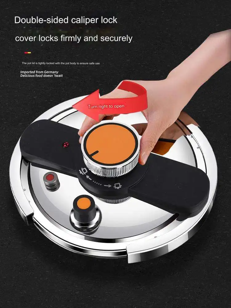 Pressure Cooker 100kpa High Pressure Fast Cooking Induction Cooker Gas Universal Explosion-proof