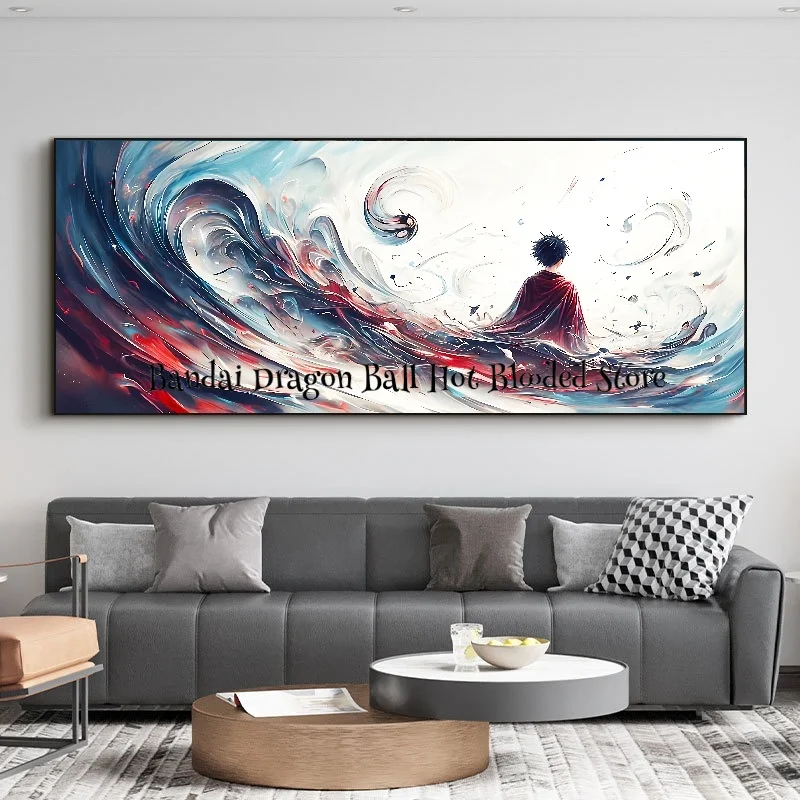 

Классический Аниме с горячей кровью, цельный Луффи роророноа Зоро, гостиная, домашний декор, холст, картина, подарки на день рождения, художественный плакат на стену