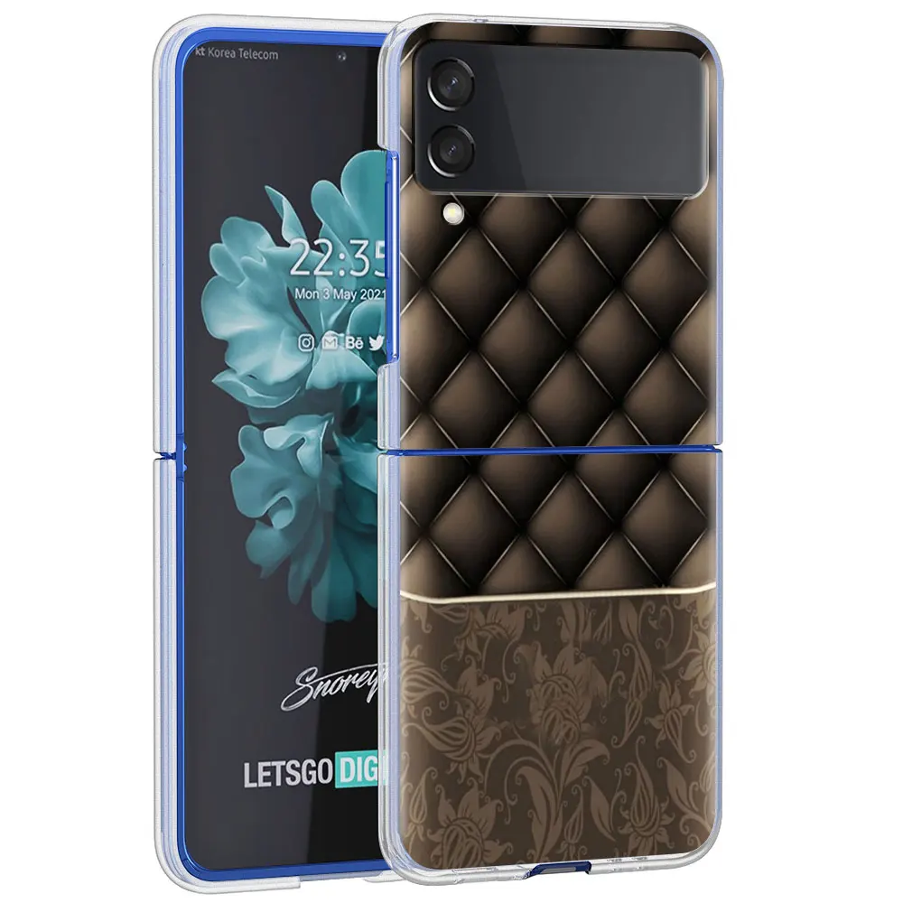 Transparent Luxury Love Bow Hard Phone Case Cover - Clear PC Design
