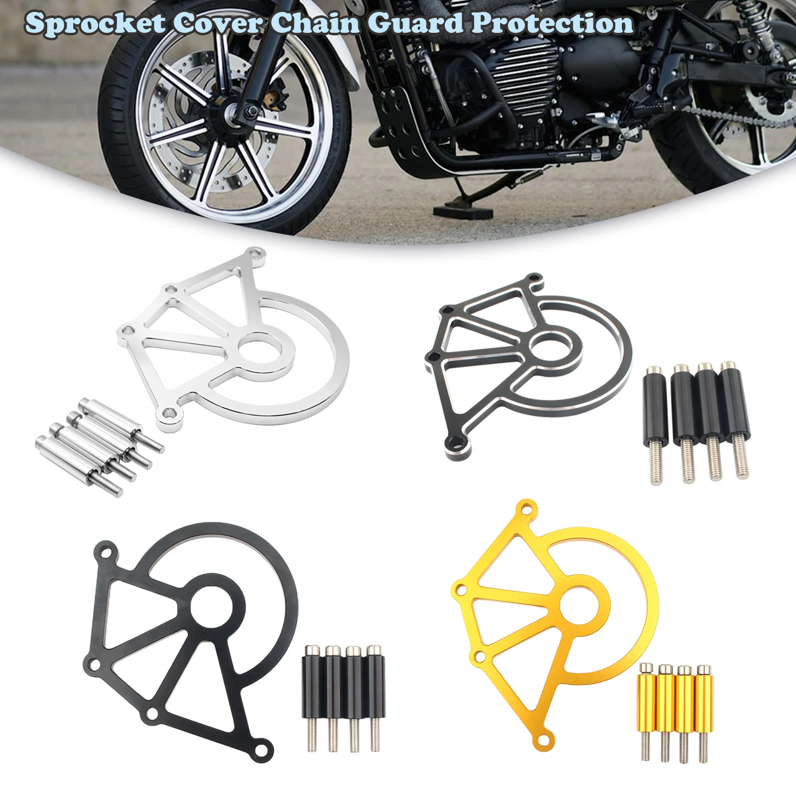 Artudatech Sprocket Cover Chain Guard Protection For Hinkley Bonneville Thruxton