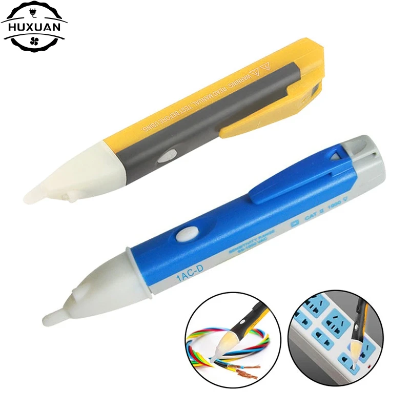 

Voltage Indicator 90-1000V Pen Voltage Tester AC Current Tester LED Voltage Detector Sensor Tester Pen Electrician Tool