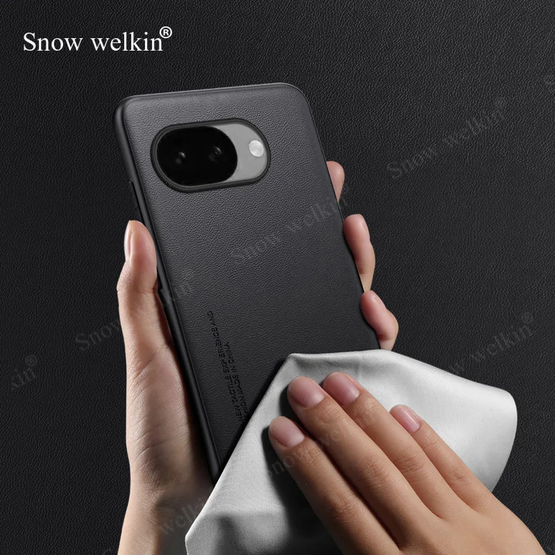 Luxury PU Leather Shockproof Silicone Case Cover - Premium Phone Protection