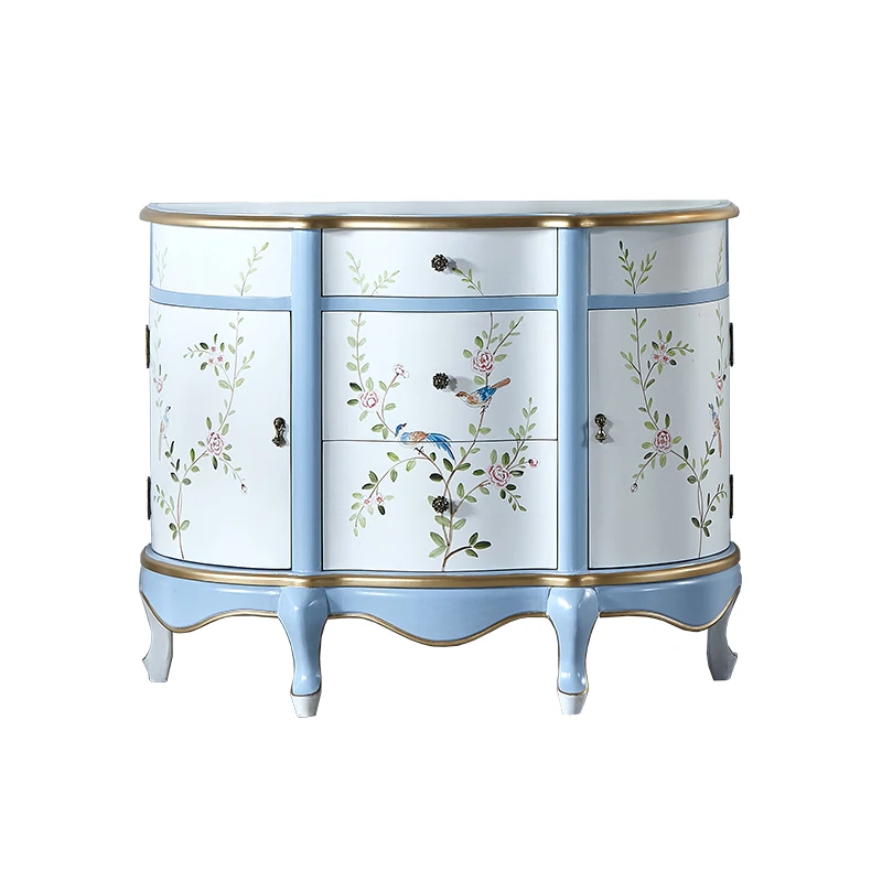 

Шкаф для прихожей, ручной шкаф, шкаф для сувениров, шкаф для гостиной, разрисованный шкафчик, шкаф для хранения