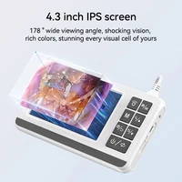 Digital Otoscope Ear Camera 3.9mm 4.3 Inch HD 1080P for Ear Cleaning for Kids and Adults Type-C With 32G Card Can Connection PC 2
