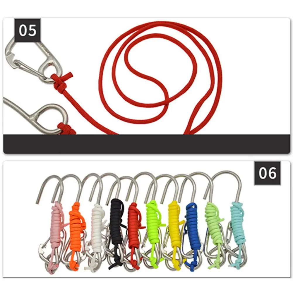 цена Diving Reef Drift Hook Corrosion-resistant 316 Stainless Steel Single Hook For Underwater Photography