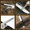 2 in 1 Multifunction Scissors EDC Utility Knife Outdoor Camping Portable Pocket Dolding Knife Stainless Steel Scissors 4