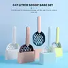 1 Pcs Cat Litter Stool Sand Spoon Sieve Shovel Bracket Set With Storage Box Pet Kitten Portable Cleaning Tool Kit 2