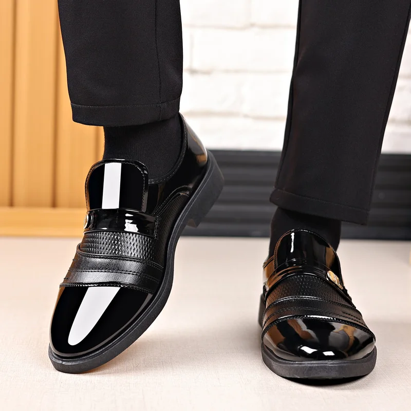 Punk Leder Bootsschuhe Für Herren Freizeit Und Klettern_voghion.com