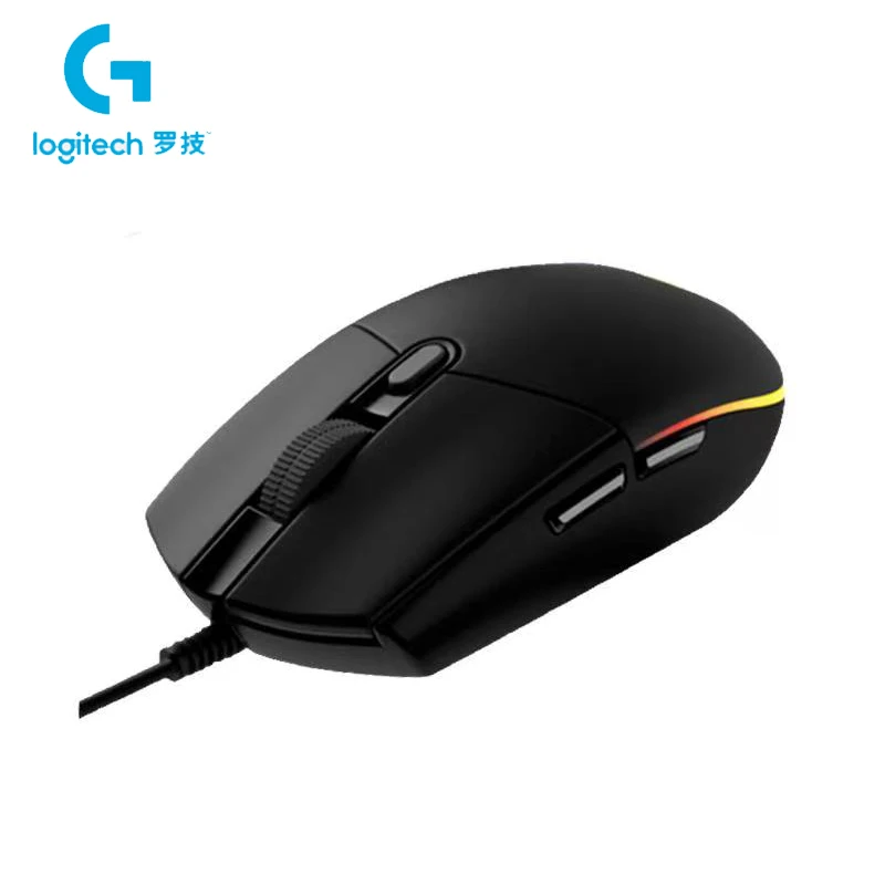 Logitech G102 Wired Mechanical Gaming Mouse Classic Lightweight Design Only 85G 200-8000DPI RGB Lighting Sync Mouse types of computer mouse Mice