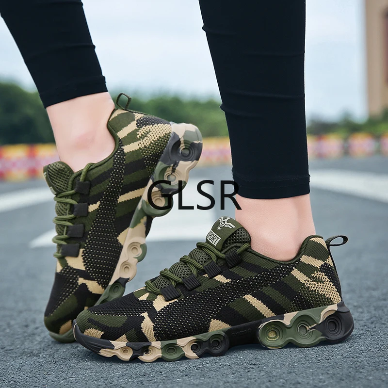 Army Camouflage Sneakers Green | Camouflage Trainers Women - 2023 New  Fashion - Aliexpress