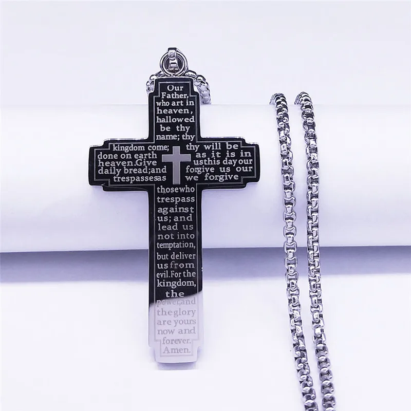 Men’s Cross Chain Necklace 4