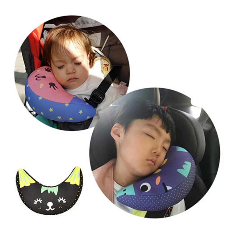 Children Auto Car Seat Headrest Pad Shoulder Support Cushion Cotton Soft Sleep Pillow High Quality Car Neck Pillow 1 Pc 6