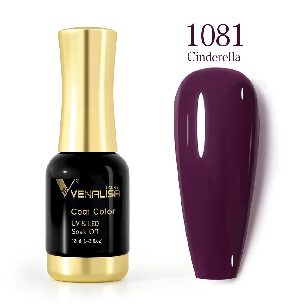 Venalisa Platinum Gel Polish - Tempered Top Coat UV LED Nail Lacquer