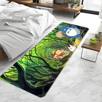 Anime T-TotoroS Kawaii Door Mat Entrance Non-slip Washable Kitchen Carpet Living Room Hallway Rugs Door Mats Bathroom Bath 2