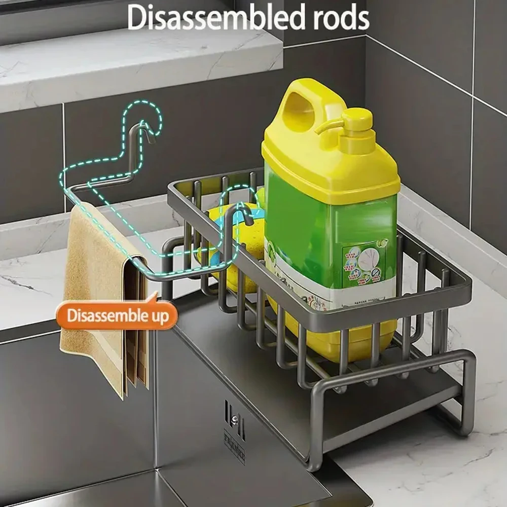 

Металлический полый дизайнерский стеллаж для хранения столешницы, вместительный органайзер, стеллаж для кухонных принадлежностей