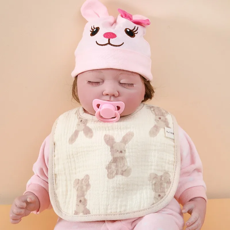 Newborn Bibs Baby Infant Bib Cotton Burp Cloths Bandana Toddler Kids Boy Girls Feeding Saliva Towel baby bib feeding bib cotton bib set cotton bib saliva towel