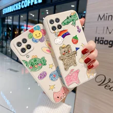 

Silicon Case For Samsung A12 Case Soft Funda Samsung S20 FE S21 Ultra Plus A51 A52S A71 A50 A21S A32 A31 A30S A02 A20S A72 Cover