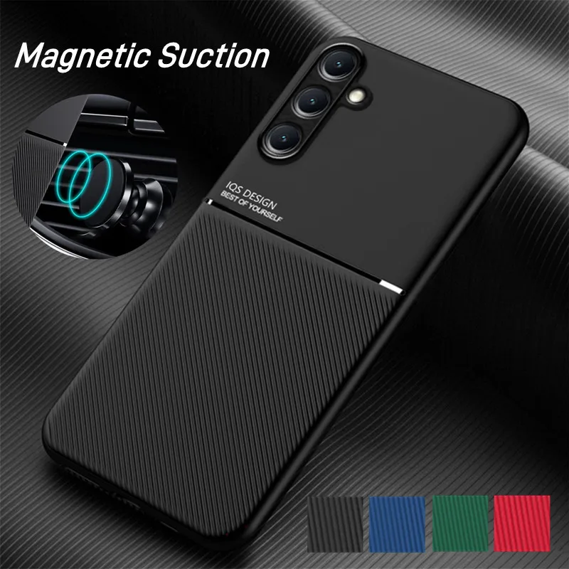Rugged Non-Slip Protective Case with Magnetic Suction Holder