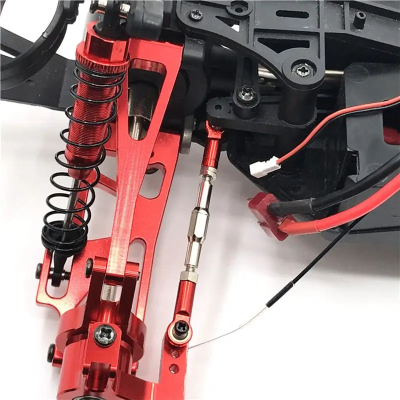 Y22A-1 Wltoys 104009 104016 104018 12401 12402-A 12404 12409 액세서리, 2용 금속 전면 하부 서스펜션 세트