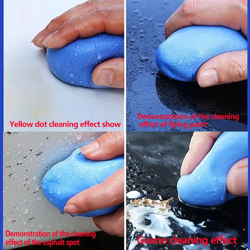 Clay Bar Detailing Auto Car Clean Wash Cleaner Sludge Mud Remove Car Cleaning Brush Accessories 100g