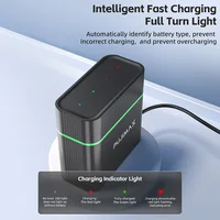 PUJIMAX AA 1.5V 4255mWh Smart Charging Compartment 4-Slot Rechargeable Batteries Lithium Battery Charger Set Large Capacity 2