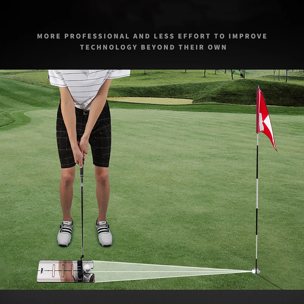 Description Picture 4 of itemPGM Golf Putting Alignment Mirror Eye Line Practice Golf Swing Training Aids Indoor Outdoor Swing Trainer Golf Practice Mirror