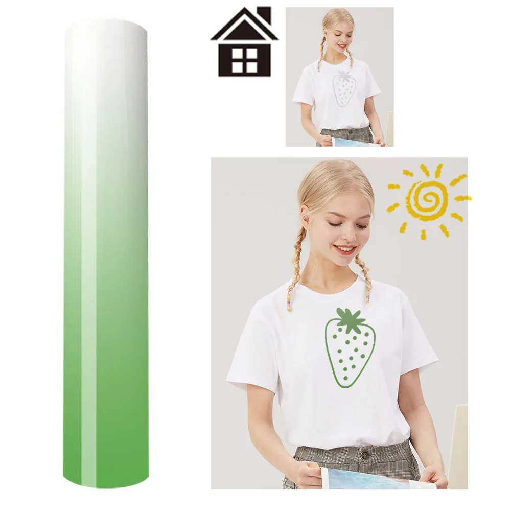 Sunlight Sensitive Color-Changing Vinyl - PU Heat Transfer