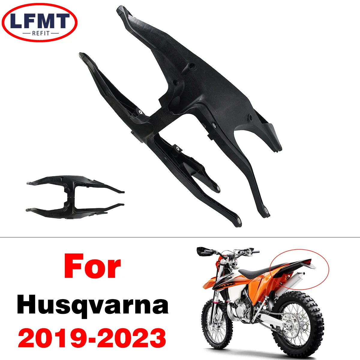 

Motorcycle Strengthen Subframe Rear Seat Support Frame Tailstock Mount For HUSQVARNA FS FX TC FC FE TE TX 250 350 450 2019-2023