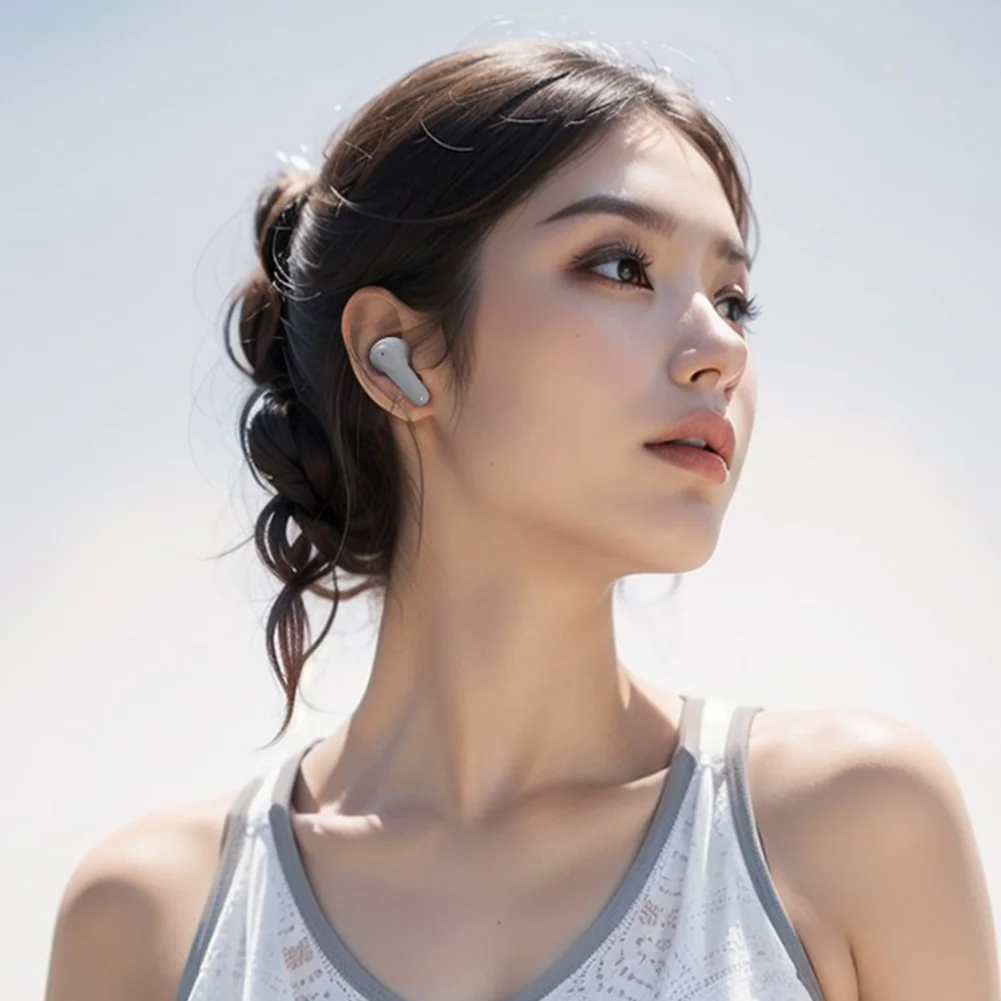 A98 AI Translator Earbuds Real Time Translation Headphones Bluetooth 5.4 Languages Translation Earphones Smart Voice Translator